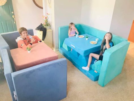 Toddler Activties, 1 Nugget Couch Ideas, Nugget Ideas, Classic Couch, Baby Couch, Nugget Couch, Kids Couch, Baby Playroom, Cool Kids Bedrooms