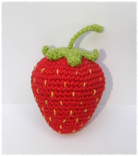 Crochet Hungry Caterpillar, Crochet Fruit, Food Patterns, Fun Crochet Projects, Hungry Caterpillar, Crochet Flowers, Crochet Toys, Handmade Crochet, Crochet Amigurumi