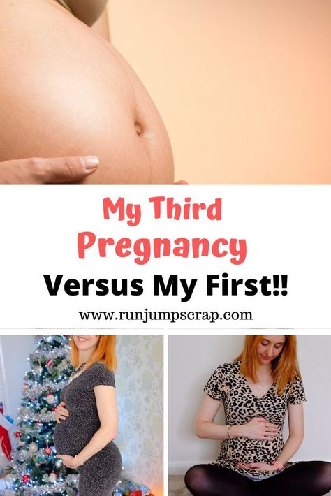 I've had three children now and I can't get over how different my third pregnancy was to my first. I was huge, so busying barely rested. Was probably more chilled and so many other differences!! Can you relate? #pregnancy #motherhood Pregnancy Belly Growth, Third Pregnancy Announcement, Bump Progression, 3rd Pregnancy, Baby Bump Progression, Baby Preparation, Pregnancy Illustration, Pregnancy Bump, Third Pregnancy