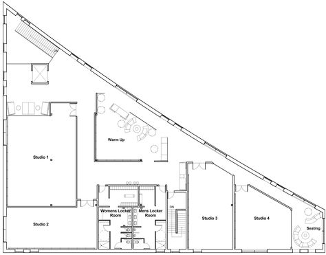 Dance Studio Floor Plans, Dance Studio Floor, Studio Floor Plans, Studio Floor, Music Studios, Ballet Studio, Ballet School, Sketchup Model, Garden Design Plans