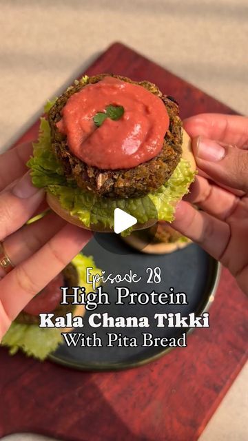 Srishti Sabharwal on Instagram: "Welcome to episode 28 of #30days30recipes and today you’ll will be learning how to make high protein kala Chaka tikki with pita bread ✨💗 . A good snack that fulfills your appetite ✨💗 . Ingredients-  1 cup dried Kala Chana / black chickpea, soaked overnight. 1 onion chopped, 3-4 cloves garlic minced, 1/2 inch ginger chopped, 2 green chili chopped (optional), Handful of fresh cilantro, 2 tbsp Besan (roasted chickpea flour) for binding, 1 tsp Roasted Cumin Powder, 1/2 tsp Garam Masala, 1/2 tsp red chili powder, 1/2 tsp Amchur Powder (Dry mango powder) 1 tsp Coriander Powder, salt to taste, Oil for making tikki   Method-  Wash and soak the kala chana overnight. Boil the Chana in Instant Pot or Pressure cooker. Add salt while boiling. Using a food processor, c Black Chickpeas Recipes, Kala Chana Recipe, Amchur Powder, Chana Recipe, Mango Powder, Healthy Vegetarian Snacks, Roasted Chickpea, Black Chickpeas, Savory Bites