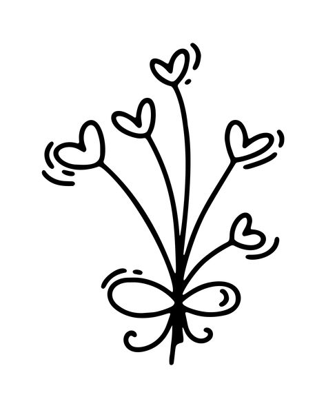 Download the Vector monoline flowers with hearts. Valentines Day Hand Drawn icon. Holiday sketch doodle Design plant element valentine. love decor for web, wedding and print. Isolated illustration 377123 royalty-free Vector from Vecteezy for your project and explore over a million other vectors, icons and clipart graphics! Heart Patterns Printable, Plant Doodle, Hearts Valentines Day, Heart Doodle, Heart Coloring Pages, Love Decor, Doodle Design, Hearts Valentines, Heart Printable