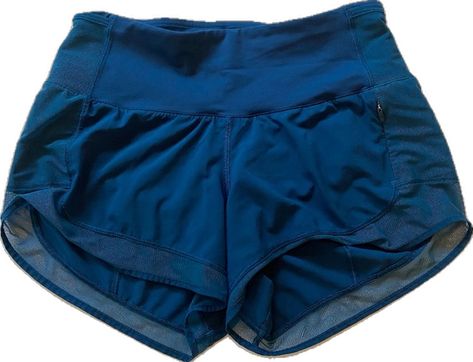 LULULEMON Dark Blue Shorts - Size 2 Blue Lululemon Shorts, Blue Lululemon, Lululemon Shorts, Blue Shorts, Dark Blue, Tights, Size 2, Mesh, Blue