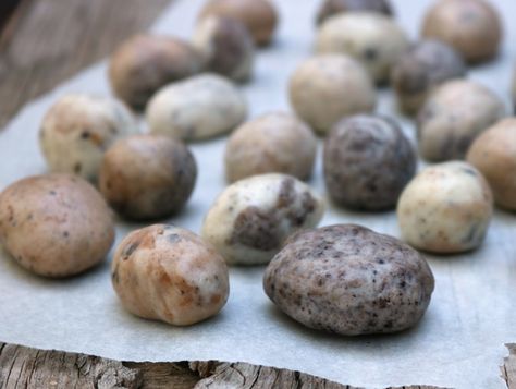 No-bake chocolate 'rocks' are kid-friendly, nature-inspired summer treats | CBC News No Bake Rock Cookies, Rock Cookies Recipe, Rock Cookies, Gem Party, Rock Birthday, Chocolate Rocks, Chocolate Tree, Rock Cake, Rock Recipes