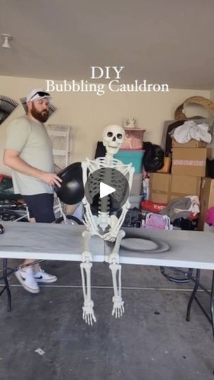 4.1K views · 2.7K reactions | Tyler’s Bubbling Cauldron🫧

I know he’s just itching to decorate the outside of our new house Sept 1st! Tyler had complete creative freedom on the outside of our last house. I’m trying to make it a collaborative effort this year….. we’ll see how that works out😅

And yes, that cauldron is still in tact after a year and a cross country move!
.
.
.
.
.
#diyhalloween #diyhalloweendecorations #spookyhalloween #spookyhalloweendecorations #halloweenyard | Katelyn Showalter | theshowgals · Original audio Halloween Party Planning, Holiday Centers, Halloween Office, Creepy Costumes, Moving Cross Country, Holiday Decor Halloween, Halloween Props Diy, Fall Arts And Crafts, Planning Inspiration