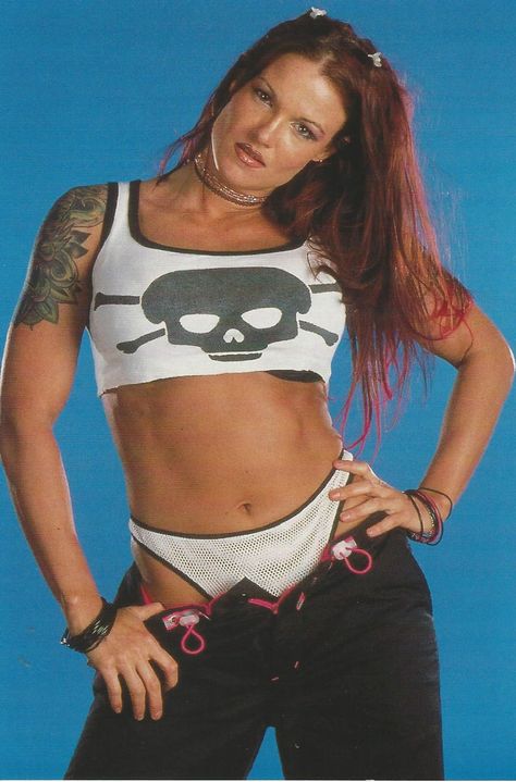 Litas Outfit, Lita Wwe, Lita Wrestler, Wwe Lita, Wwe Trish, Wwf Diva, Tupac Photos, Wrestling Outfits, Wwe Outfits