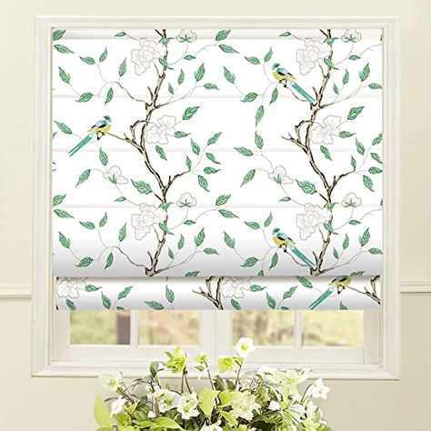 AmazonSmile: Artdix Roman Shades Blackout Window Shades - Magnolia Fabric Lined Custom Floral Roman Shades Blinds for Windows, Doors, French Doors, Kitchen Windows: Home & Kitchen Floral Roman Shades, Cordless Window Shades, Window Shades Blackout, Blackout Roman Shades, Shades For Windows, Magnolia Fabrics, Fabric Roman Shades, Cordless Roman Shades, Doors Kitchen