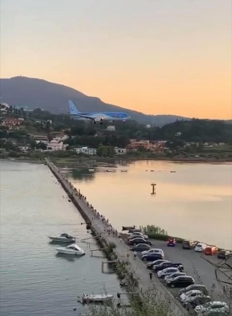 Corfu Airport, Corfu Greece, Sea Island, Corfu, Greek Islands, Greece, Water