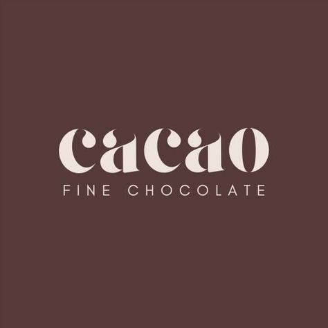 Chocolate Typography, Chocolate Vector, Chocolate Names, Chocolate Bar Design, Creative Chocolate, Dessert Design, Cookies Branding, Chocolate Logo, Cafe Business