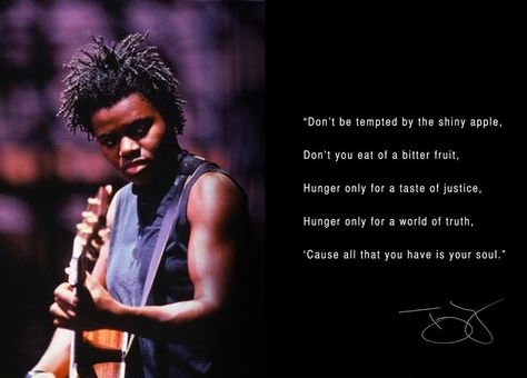 tracy chapman all that you have is your soul quote Story Lyrics, Tracy Chapman, Songs With Meaning, Country Music Awards, Music Help, David Letterman, Soul Quotes, Ear Candy, She Song