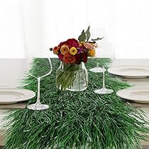 Grass Table Runner, Centerpiece Party, Outdoor Table Decor, Wedding Indoor, Green Table Runner, Table Centerpiece Decorations, Plant Table, Green Theme, Leaf Table