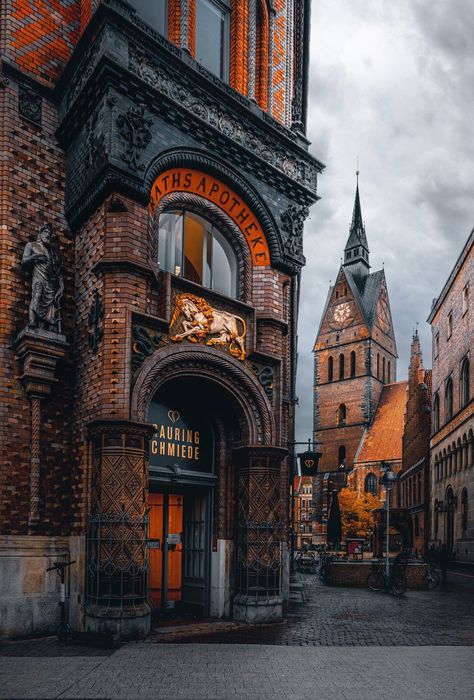 Hanover, Germany Lower Saxony Germany, Hanover Germany, Saxony Germany, Lower Saxony, Cities In Germany, Toilet Door, City Vibes, Dream City, Traditional Architecture