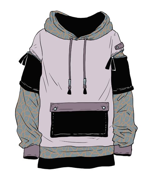 Drawing Hoodies Character Design, How To Draw Hoodies Anime, Jacket Drawing Reference Male, Drawing Jackets Design Reference, Anime Hoodie Reference, Person Wearing Hoodie Reference, Jacket Hanging Off Shoulders Drawing, Hoodie Art Reference, Male Clothing Drawing Casual