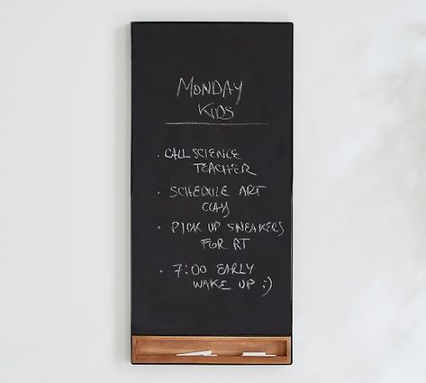 Chalkboards, Pinboards & Wall Calendars | Pottery Barn Fold Out Table, Whiteboard Calendar, Desks For Small Spaces, Drying Rack Laundry, Folding Laundry, Laundry Drying, File Organiser, Aging Wood, Organizing Systems