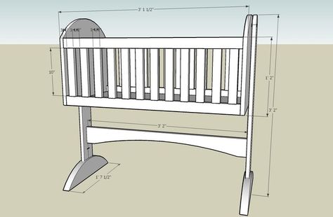 Wood Bassinet, Baby Cradle Plans, Baby Cradles, Cradle Woodworking Plans, Wooden Baby Crib, Crib Woodworking Plans, Baby Crib Diy, Wooden Cradle, Wood Cradle