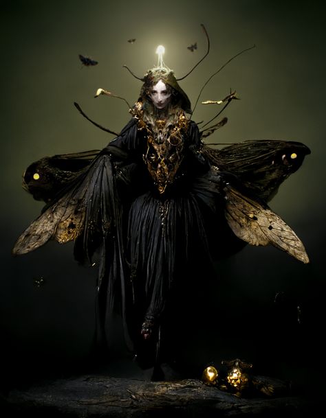 Moth Queen, Queen Bees Art, Emperor Moth, Skull Moth, Vampire Masquerade, Learn To Live, Moth Art, Human Figures, Fairy Queen