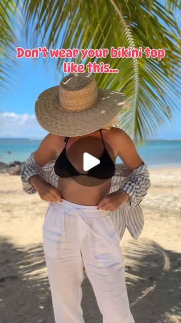 How To Look Good In Bikinis, How To Tie Triangle Top Bikinis, Ways To Tie Triangle Top Bikinis, Triangle Bikinis Hacks, Different Ways To Tie Triangle Bikinis, Snorkeling Outfit, Suits Show, Triangle Bathing Suit, Hair Diy