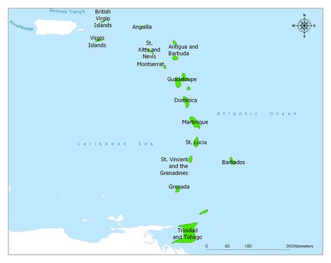 Antilles/Greater Antilles and Lesser Antilles/Antilles Map | Mappr Marie Galante, Lesser Antilles, Bermuda Triangle, Us Virgin Islands, Central American, Caribbean Sea, West Indies, Tropical Islands, Atlantic Ocean