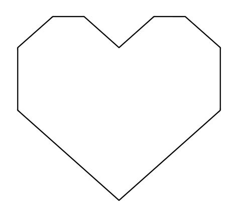 Printable Heart Template Pattern White Heart Outline, Heart Patterns Printable, Hart Shape, Printable Heart Template, Black And White Heart, Heart Emoji, Heart Outline, Heart Printable, Quote Coloring Pages