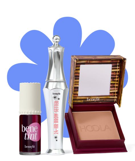 Cheek Stain & Lip Tint | Benefit Cosmetics Lip Tint Benefit, Highlighter Benefit, Gifts Sets, Blush On Cheeks, Too Faced Bronzer, Cheek Stain, Matte Bronzer, Too Faced Concealer, Liquid Highlighter