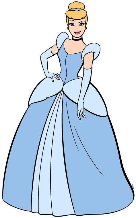 Clip art of Cinderella posing #disney, #disneyprincess, #cinderella Cinderella Pink Dress, Cinderella Drawing, Cinderella Characters, Frozen Coloring Pages, Frozen Characters, Pixar Characters, Disney Princess Frozen, Princess Coloring Pages, Princess Coloring