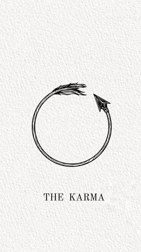 Tato Lingkaran, Tattoo Karma, Karma Tattoo, Tato Minimal, Minimal Tattoo Design, Muster Tattoos, Tattoo Style Drawings, Small Hand Tattoos, Small Tattoos For Guys