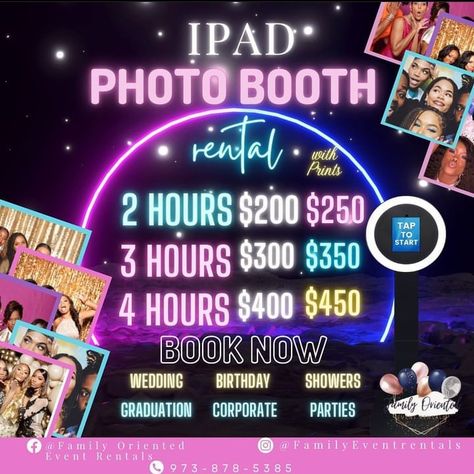 Photobooth Business Ideas, Photobooth Business, 360 Photobooth, Bad And Boujee Outfits, Ipad Photo Booth, Photo Booth Business, Photobooth Ideas, 360 Photo, Dj Logo