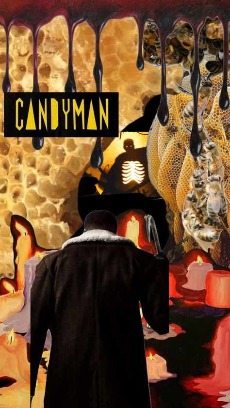 Candyman (1992) Candyman Horror Wallpaper, Candyman Fanart, Candyman 1992, Horror Tumbler, Clive Barker, Candy Man, Creepy Stuff, 80s Horror, Horror Movie Posters