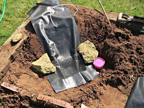 Making a Solar Powered Waterfall for Our Fairy Herb Garden | Hometalk Large Herb Garden, Courtyards Ideas, Fairy Herb Garden, Raised Vegetable Beds, Cabinet Cleaner, Vegetable Beds, Solar Power Energy, Vegetable Beds Raised, Garden Globes