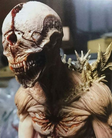 godzilla movie artbook steve wang | Look at Shin Godzilla's Nightmarish Humanoid Army - Dread Central Godzilla Franchise, Shin Godzilla, Creature 3d, Monster Makeup, Dark Visions, Humanoid Creatures, Kaiju Monsters, Creepy Art, Monster Art