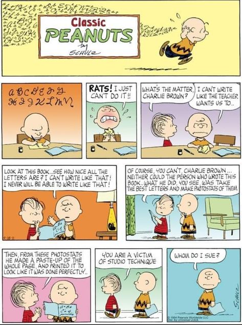 Peanut Comics, Charlie Brown Comics, Peanuts By Schulz, Andy Capp, Peanuts Comic Strip, Cool Lettering, Charlie Brown, Funny Stuff, Peanuts Comics