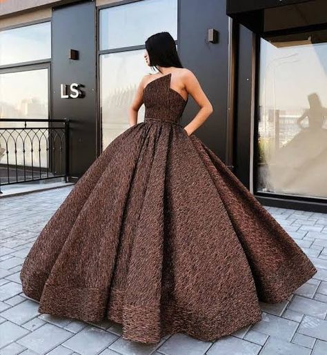 Brown Wedding Dress, Brown Prom Dress, Brown Prom Dresses, Brown Dresses Formal, Glitter Prom Dress, African Traditional Wedding Dress, Sparkly Prom Dress, Prom Dress Plus Size, Grunge Dress