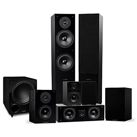 Surround Speakers, Surround Sound Speakers, Polk Audio, Powered Subwoofer, Home Audio Speakers, Black Ash, Surround Sound Systems, Bookshelf Speakers, Dolby Digital