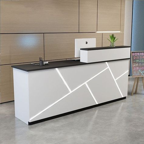 Office Reception Counters, Office Reception Table Design, Cash Counter Design, Modern Reception Desk Design, Office Counter Design, Dental Design Interior, Office Reception Desk, Reception Table Design, Shop Counter Design