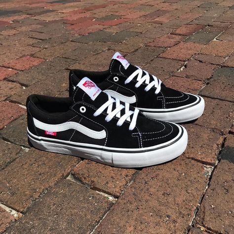 Galactic G Skateshop on Instagram: “Vans Sk8-Low Pro : [Core Exclusive] Black/White : available in-store & online at galactic.com  ❌FREE SHIPPING❌  #vans #vansskate…” Vans Sk8 Low, Sk8 Low, Trendy Outfit, Vans Sk8, Vans Authentic Sneaker, Vans Sneaker, Trendy Outfits, In Store, Online Store