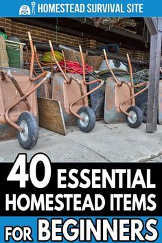 Homestead Tools, Prepper Skills, Farming Tips, Homesteading Life, Homestead Style, Emergency Essentials, Homesteading Diy, Survival Stuff, Yard Tools