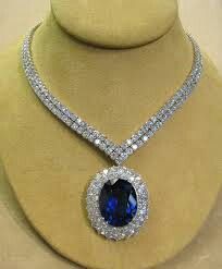 Jewelry Sapphire, A Necklace, Fabulous Jewelry, I Love Jewelry, Sapphire Necklace, Sapphire Jewelry, Diamond Pendant Necklace, Gorgeous Jewelry, Stunning Jewellery