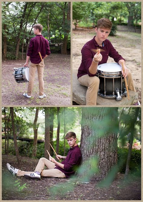 Click the pic for 9 more picture ideas for Senior boys, drummer, drums, band, Texas, Dallas, Flower Mound photographer Senior Picture Ideas Drummer, Drumline Senior Pictures, Drummer Senior Pictures, Band Senior Pictures, Drums Pictures, Boy Senior Portraits, Portrait Men, Dallas Photography, Senior Photos Boys