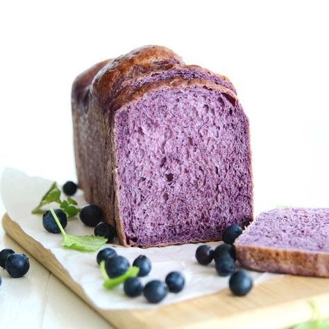 New and Improved! Blueberry Yeast Bread (No eggs, Milk or Butter required!) - All Purpose Veggies Blueberry Puree, Yeast Bread Recipes, Blueberry Jam, Yeast Bread, New And Improved, Light Texture, Vegan Friendly, Yeast, Bread Recipes