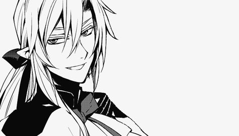 For The Tainted Sorrow, To The Stray Dogs, Ferid Bathory, Demon Form, Mikaela Hyakuya, Seraph Of The End, Owari No Seraph, Anime Boy, Cute Art