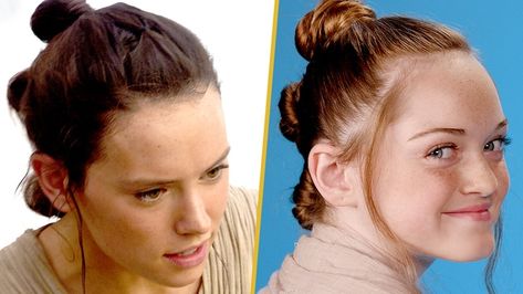 Rey Hair Tutorial, Rey Hair, Beach Waves Hair Tutorial, 2020 Hairstyles, The Rise Of Skywalker, Haute Hair, Beach Wave Hair, Rise Of Skywalker, Natural Hair Tutorials