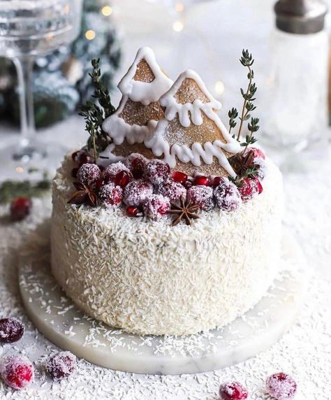 Now that I’ve started sharing winter content, I just can’t stop😣🎄 Loved making all of the snowy woodland cakes from last year and have SO m… | Instagram Vegan Coconut Cake, Charlotte Roberts, Organic Christmas, Showstopper Cakes, White Chocolate Frosting, Charlotte Cake, The Best Desserts, Vegan White Chocolate, Woodland Cake