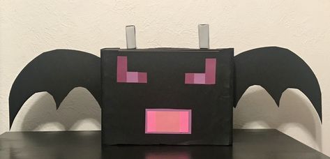 Ender Dragon Valentines Boxes, Dragon Valentine, Minecraft Valentines, Minecraft Ender Dragon, Kids Valentine Boxes, Ender Dragon, Valentine Boxes, Children Of The Corn, Valentine Day Boxes