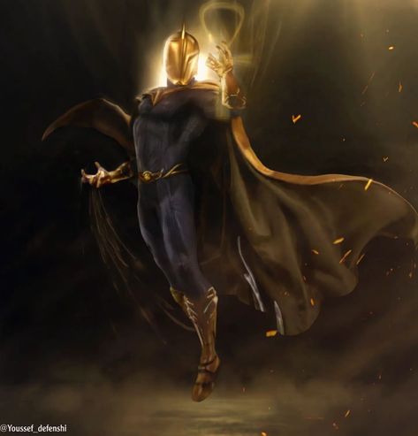 @youssef_defenshi on Instagram: “Pierce Branson concept art as Doctor Fate from the black adam movie 🖤🎨🖌️ #dc_fans #snyder_verse #free_art #restore_snyder_verse…” Flex Mentallo, Black Adam Movie, Knightmare Batman, Movie Concept Art, Doctor Fate, Adams Movie, Magic User, Super Wallpaper, Dr Fate