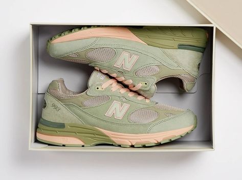 Joe FreshGoods x New Balance 993 "Sage" now available online New Balance 993 Joe Freshgoods, New Balance Joe Freshgoods, New Balance 993, Joe Freshgoods, New Sneaker Releases, Sneaker Release, New Sneakers, New Balance Sneaker, Saucony Sneaker