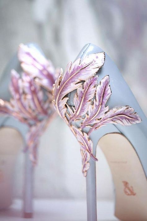 Purple Wedding Shoes, High Heels Classy, Ralph Russo, Paris Couture, Heels Dress, Ralph And Russo, Prom Heels, Heels Classy, Fancy Shoes