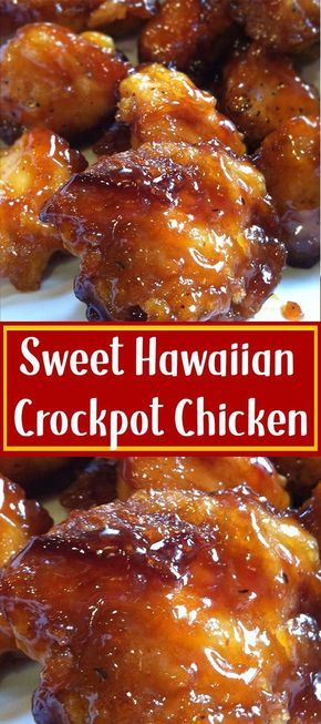 Hawaiian Crockpot Chicken, Crockpot Chicken Recipe, Hawaiian Crockpot, Sweet Hawaiian Crockpot Chicken Recipe, Crockpot Dishes, Chicken Slow Cooker Recipes, Dinner Recipes Crockpot, Crockpot Recipes Slow Cooker, Crock Pot Cooking