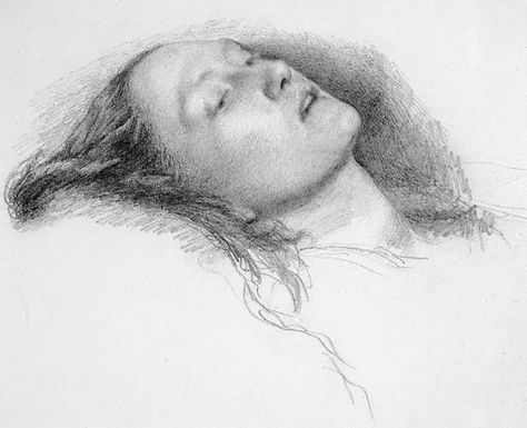 Everett Millais, Pre Raphaelite Paintings, Odilon Redon, John Everett Millais, John William Waterhouse, Master Drawing, Academic Art, Expressionist Art, Figurative Artwork