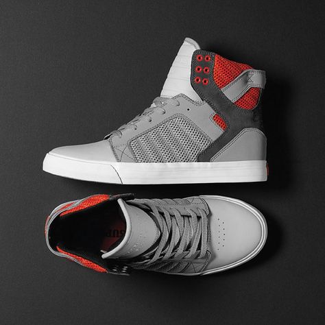 The Skytop, A SUPRA Classic Supra Sneakers, Best Soccer Shoes, Supra Skytop, Different Types Of Sneakers, Custom Sneakers Diy, Supra Shoes, Adidas Shoes Mens, Kicks Shoes, Shoes Sneakers Jordans