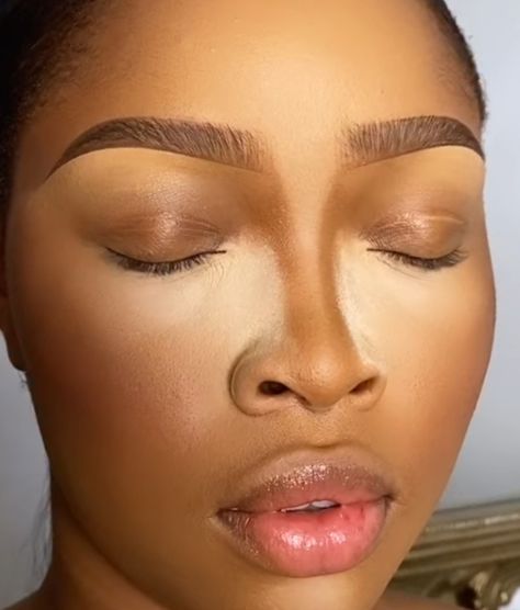 Beauty Mark Makeup, Makeup Placement Face, Makeup Placement, Makeup Light, Face Art Makeup, Makeup For Black Skin, Under Eyes, Glam Makeup Look, Beauty Mark